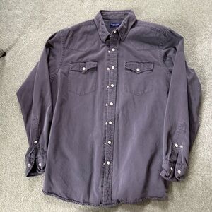 Proper Cloth Italian Denim Western Shirt